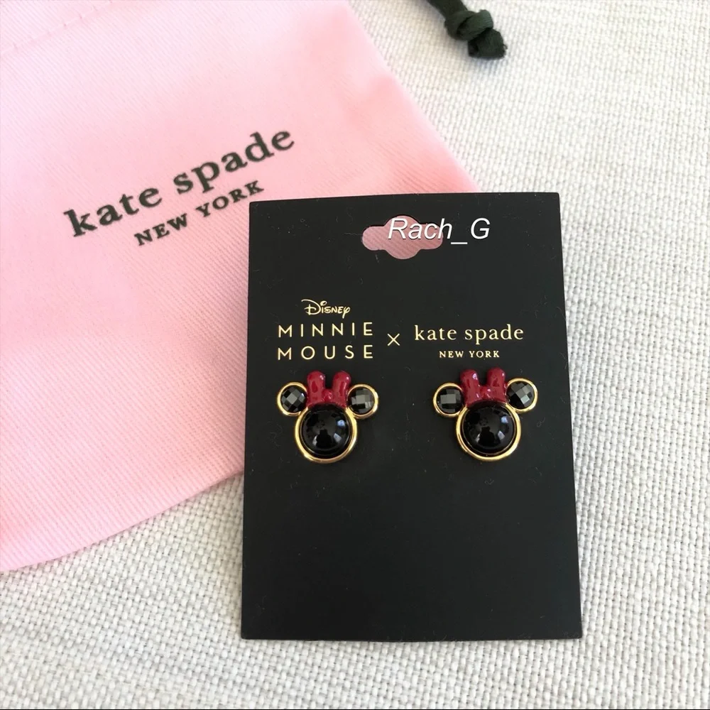 Disney x Kate Spade Minnie Mouse Studs